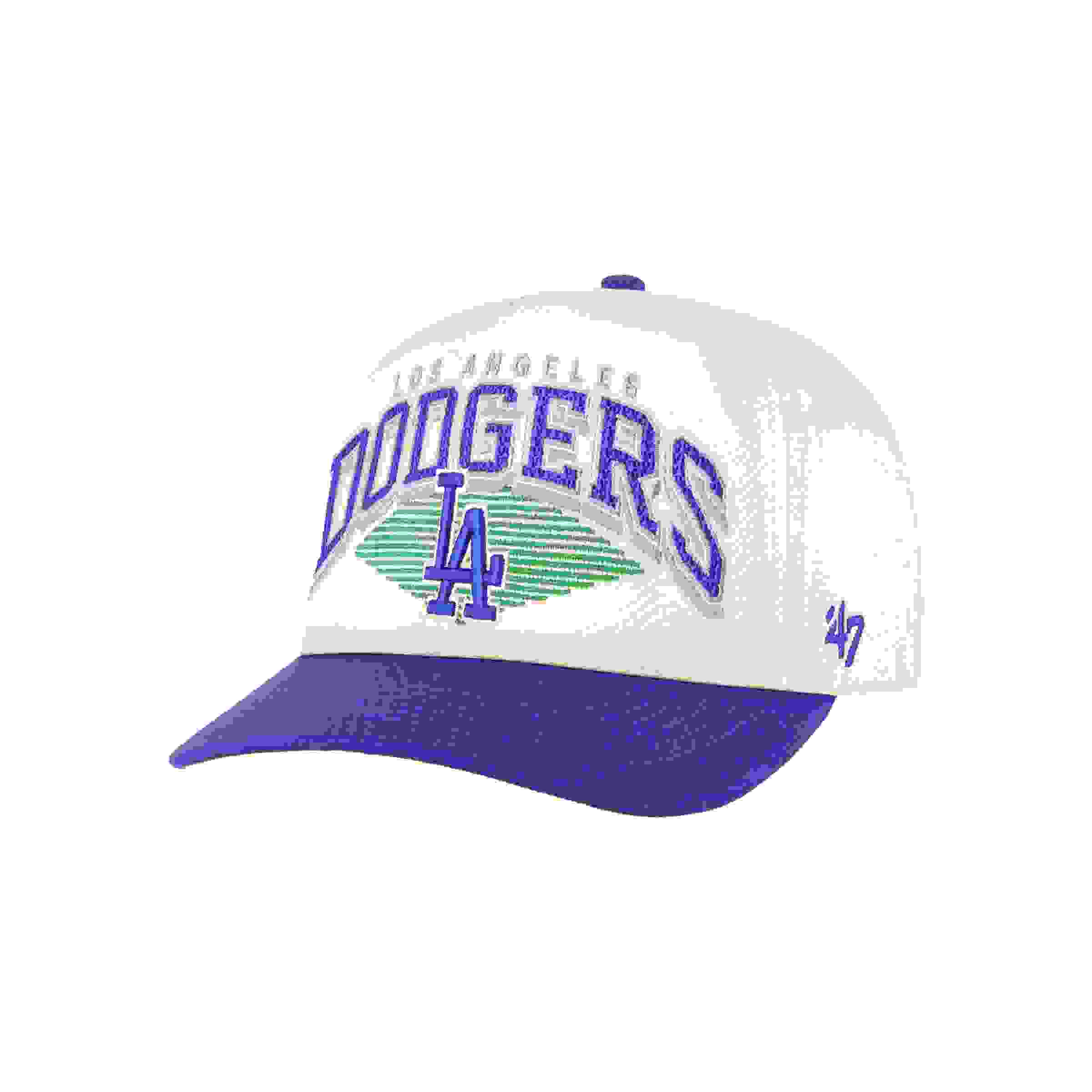 47 Los Angeles Dodgers Cooperstown Pomona Hitch Natural Snapback Hat